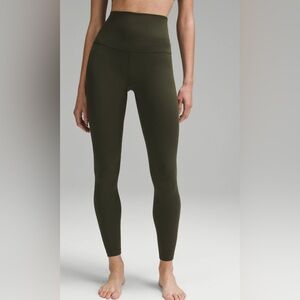 Lululemon Yoga Align Super-High-Rise Leggings 28" | Olive Size 6